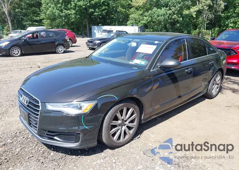2016 Audi A6 2.0T Premium Plus из США, поврежденный, VIN WAUGFAFC9GN063774